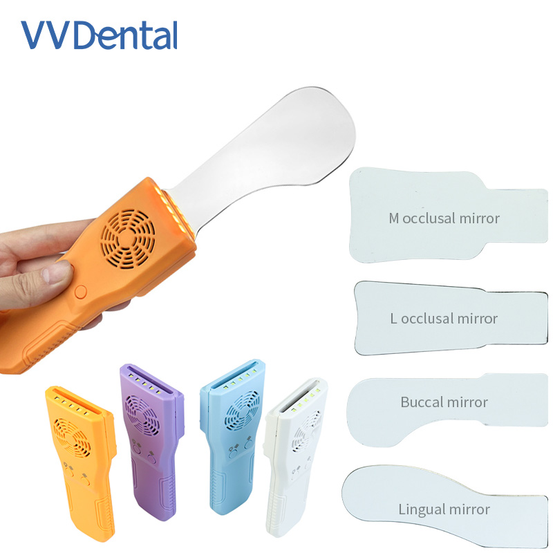 Photography Lighting Devices - Espejo antiniebla Dental de acero inoxidable,