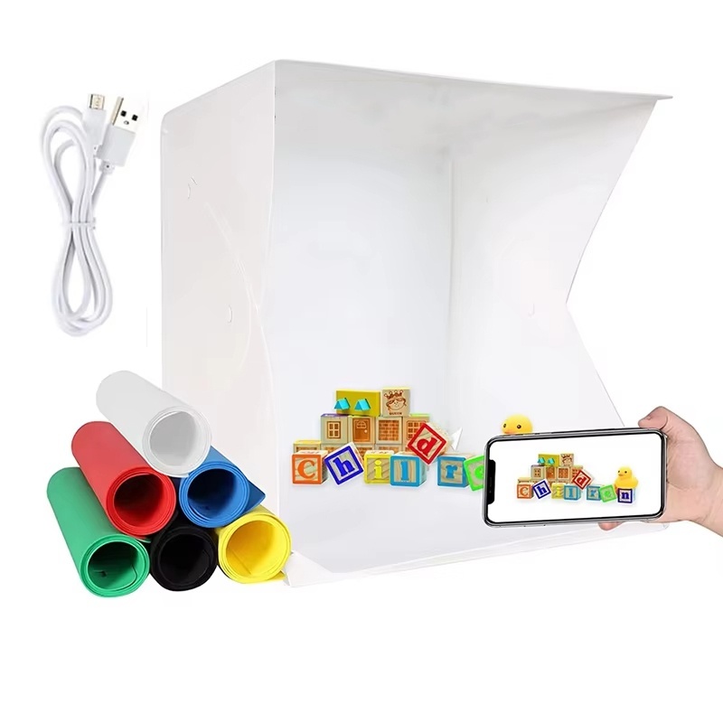 Photography Lighting Kit Portable - Caja de luz plegable portátil para