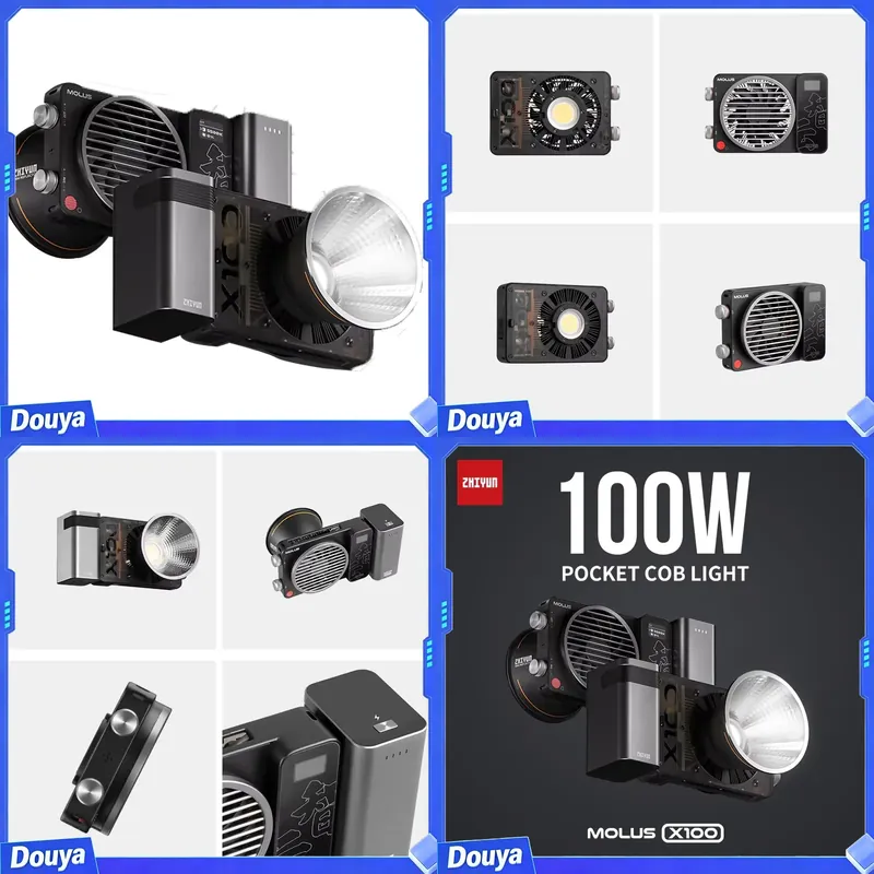 Photography With Lighting - ZHIYUN Molus X100, luz LED COB