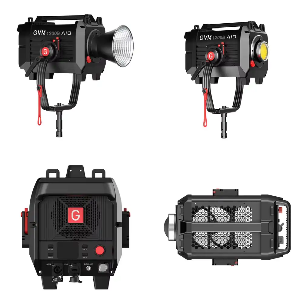 Photography With Lighting - GVM SD1200B AIO 1200W, Luz LED