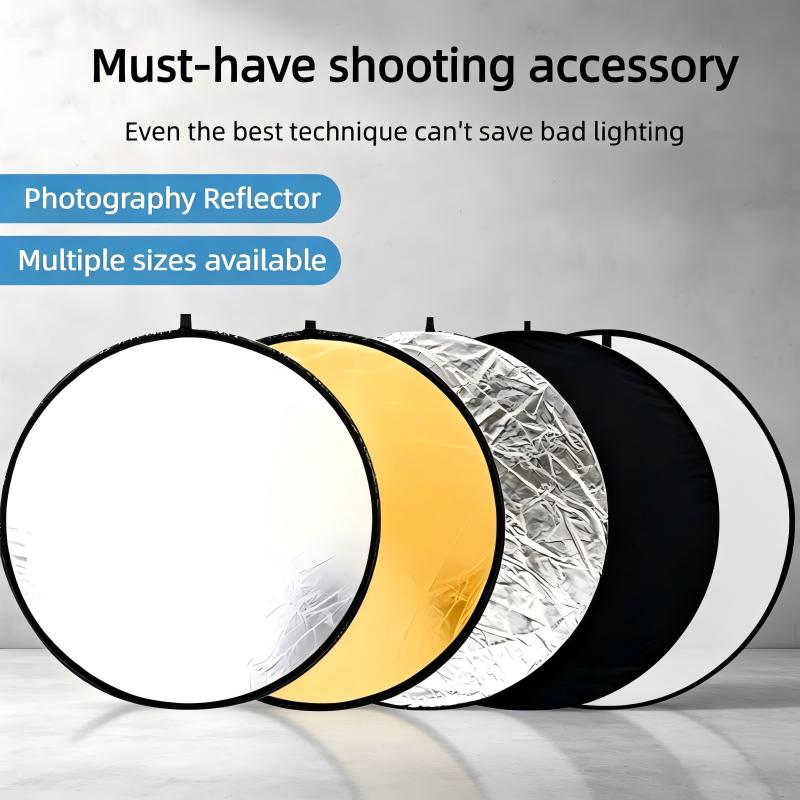 Photography Lighting Kit Portable - Reflector de Fotografía 2 en 1,