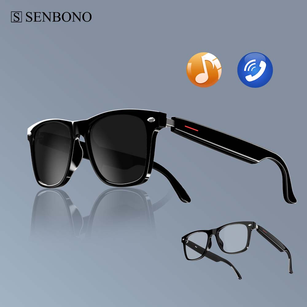 Photography Lighting Devices - Gafas inteligentes SENBONO E13: lentes de