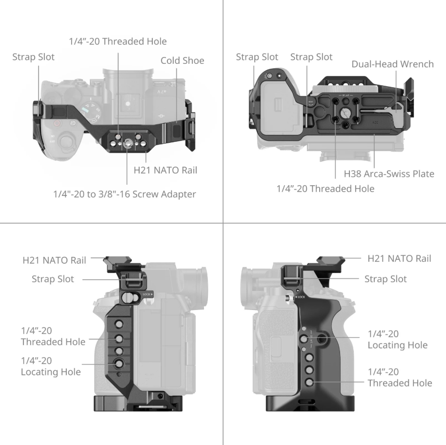 Kit de jaula para cámara Small - Sony Camera A7 Iv reseña y precio