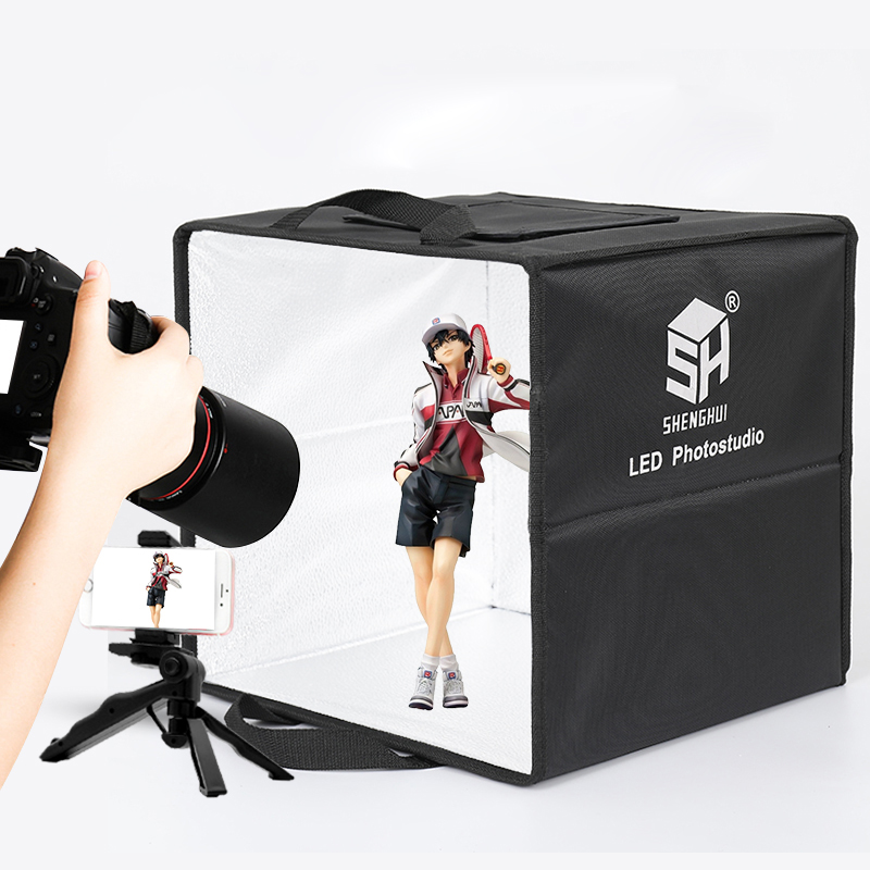 Caja de luz de mesa para fotog - Photography Lighting Kit Portable reseña y precio