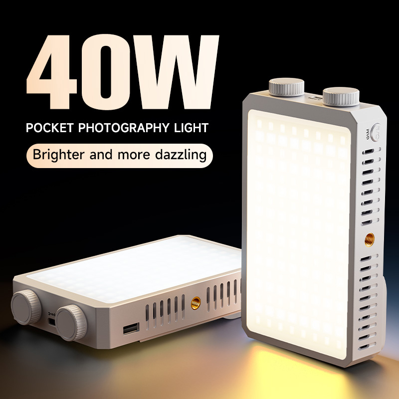 Luz LED para Cámara de 40W, 28 - Video Light Panel Led reseña y precio