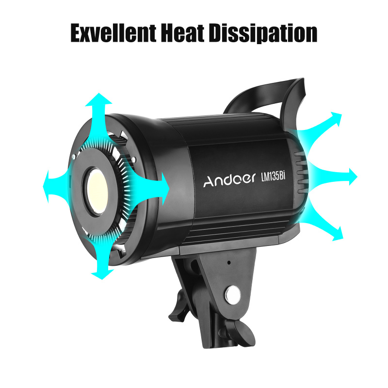 Andoer LM135Bi Luz de relleno  - Photography Lighting System reseña y precio