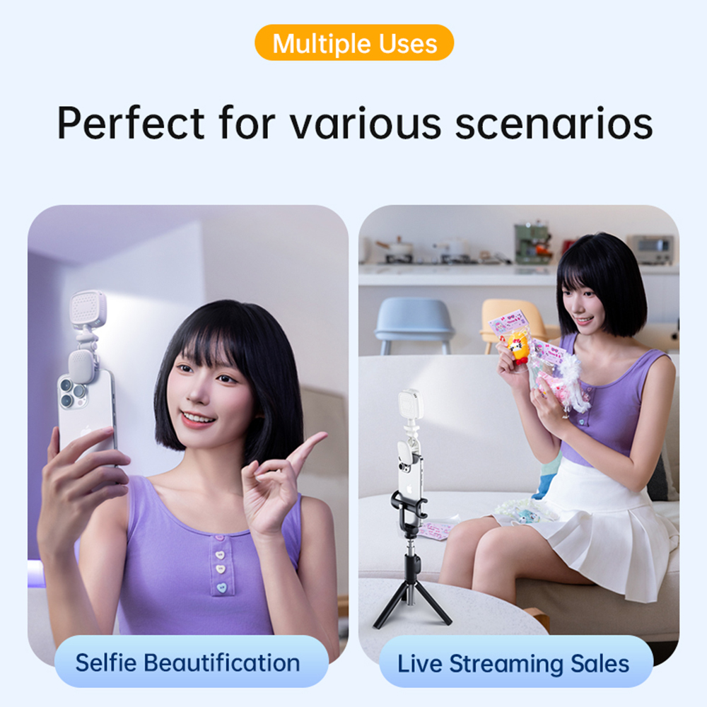 Luz LED portátil para Selfie,  - Photography Lighting Professional reseña y precio