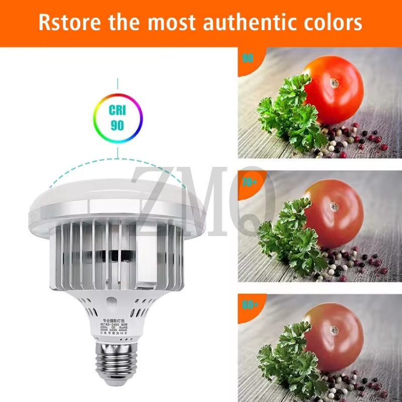 Lámpara LED E27 85W 155W 3200K - Photography Lighting Devices reseña y precio