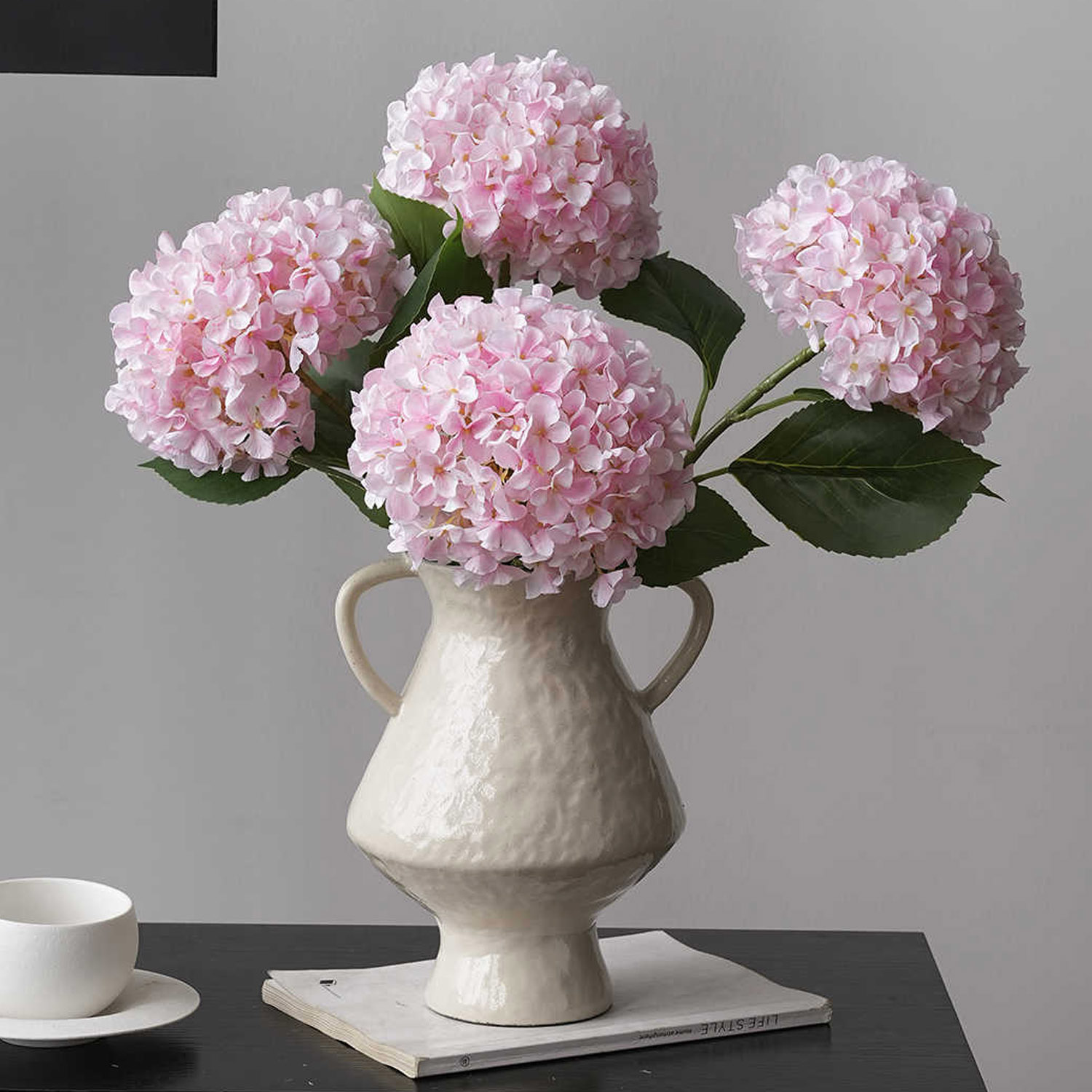 1 Pieza de Flor de Hortensia A - Photography Lighting Simulation reseña y precio