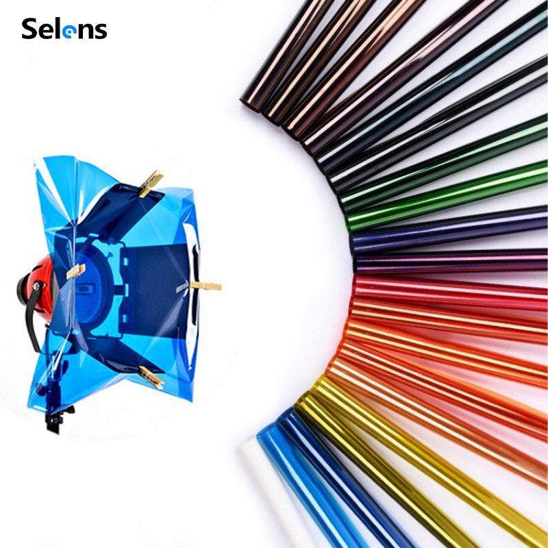 Selens-Juego de geles con filt - Photography Lighting Modifiers reseña y precio