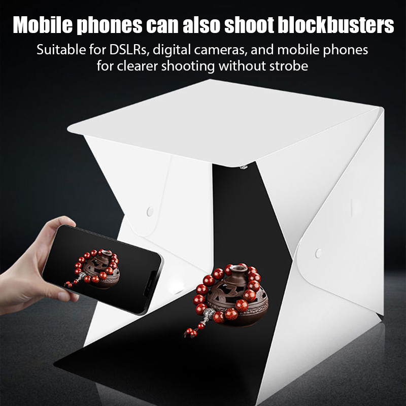 Caja de luz plegable portátil  - Photography Lighting Kit Portable reseña y precio