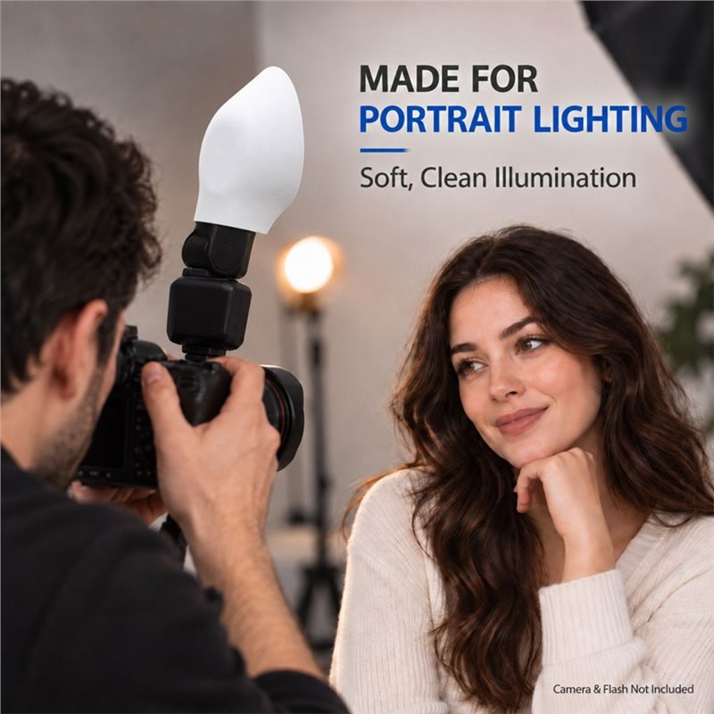 Reflector Flash Bounce para Ca - Photography Lighting Modifiers reseña y precio