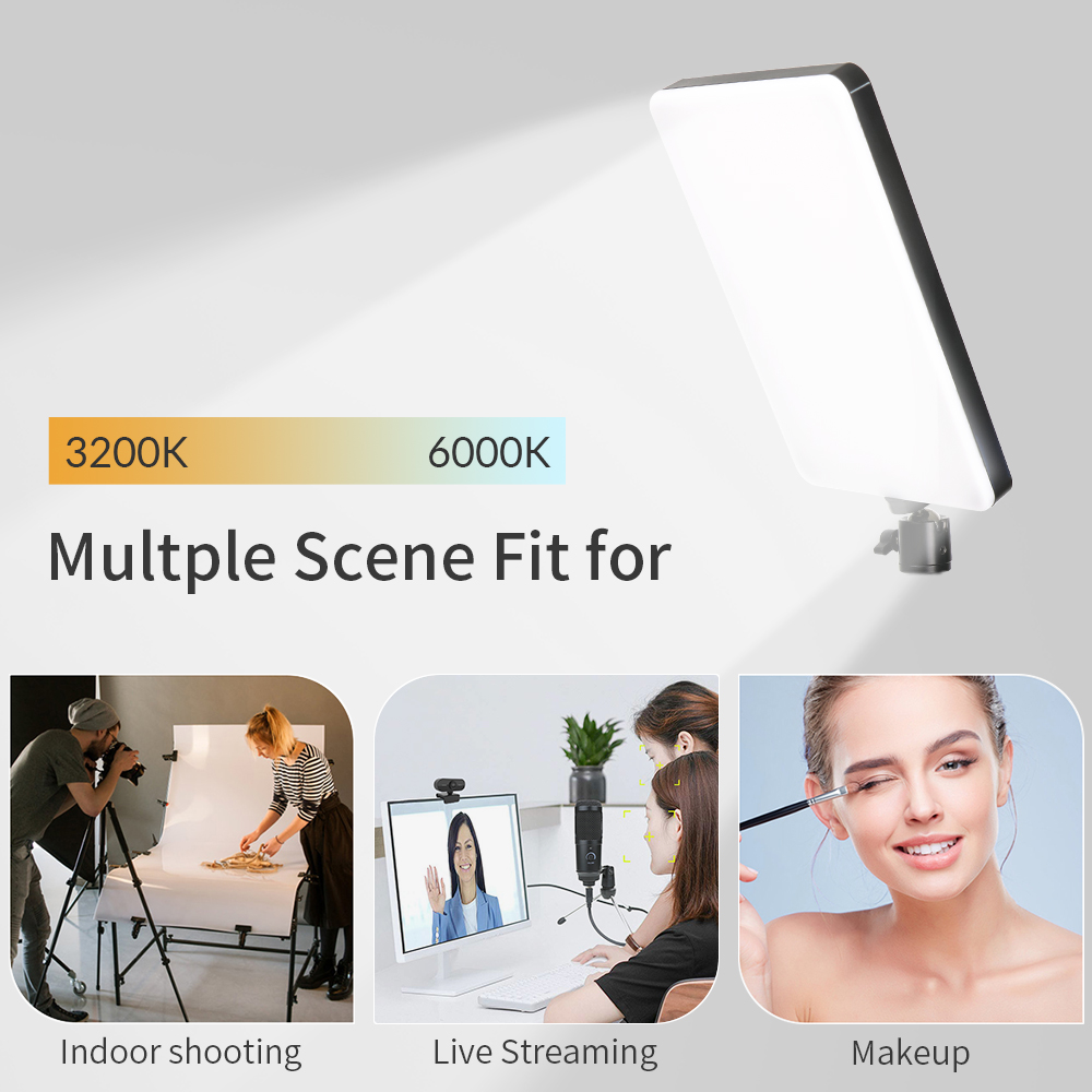 Panel de luz Led regulable de  - Video Light Panel Led reseña y precio