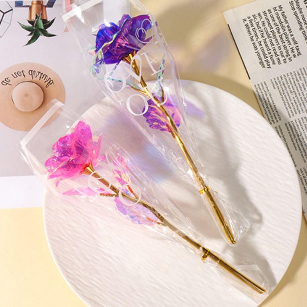 Ramo de Rosas de Papel de Oro  - Photography Lighting Simulation reseña y precio