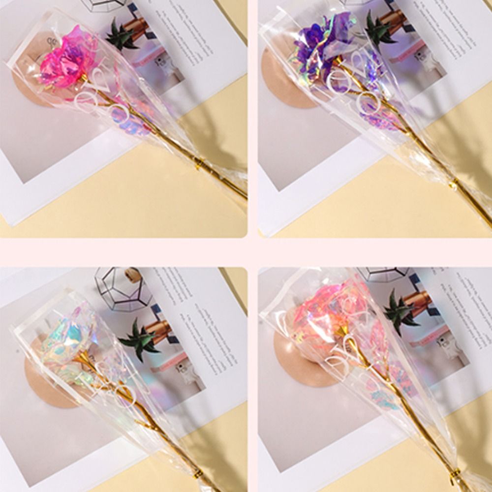 Ramo de Rosas de Papel de Oro  - Photography Lighting Simulation reseña y precio