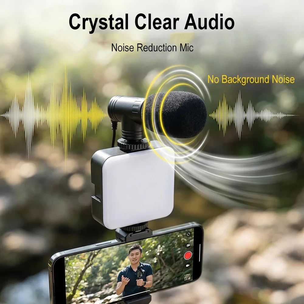 Kit de Vlogging para Smartphon - Photography Lighting Kit Portable reseña y precio