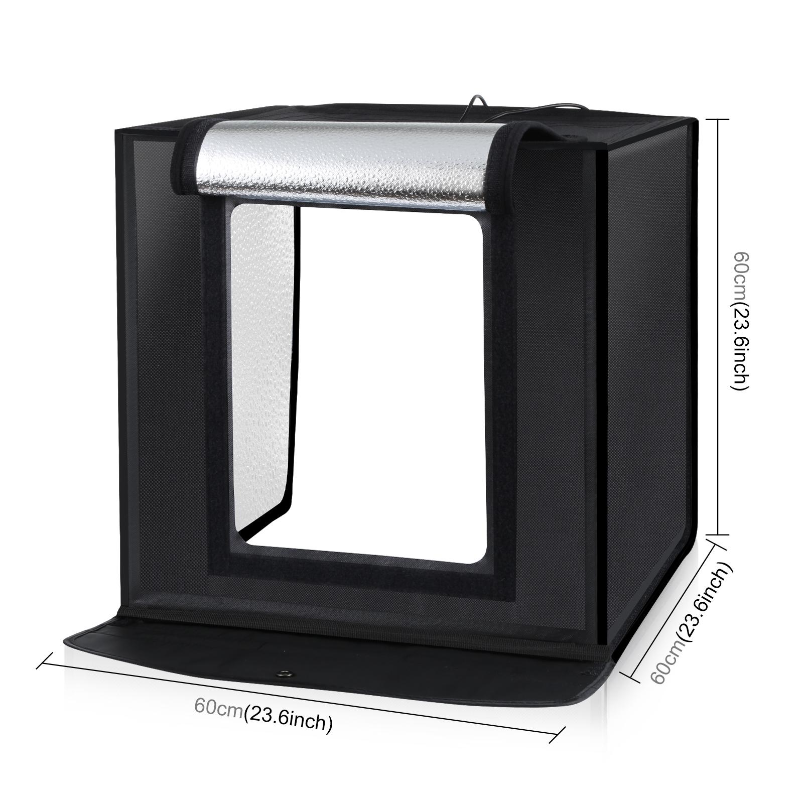 PULUZ 60cm caja de luz de estu - Photography Lighting Kit Portable reseña y precio