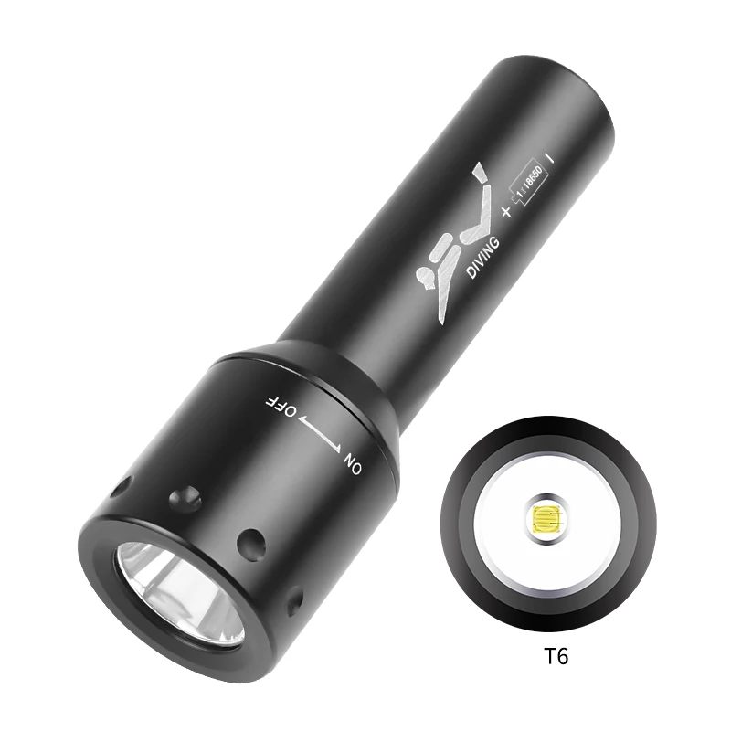 Nueva Linterna de Buceo LED T6 - Photography With Lighting reseña y precio