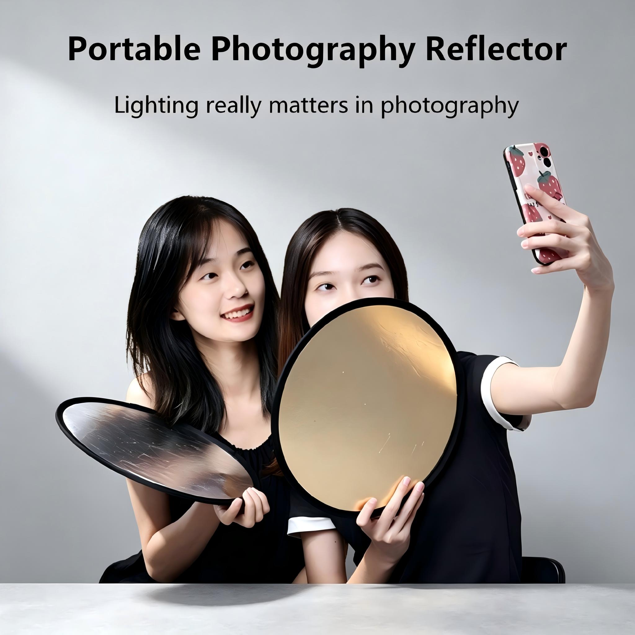 Reflector de Fotografía 2 en 1 - Photography Lighting Kit Portable reseña y precio